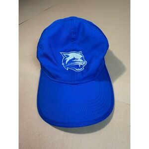 Nike Dri-Fit Featherlight Royal Blue Cap with‎ Cougar/Bobcat/Cat like Logo